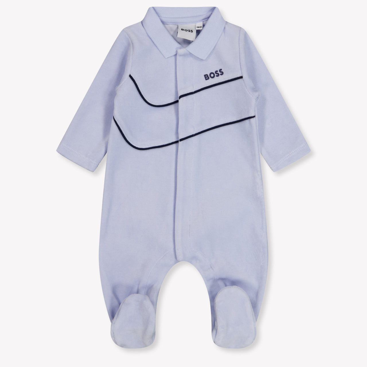 Boss Bébé Garçons Combishort dans Bleu Clair