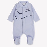 Boss Bébé Garçons Combishort dans Bleu Clair