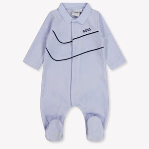 Boss Bébé Garçons Combishort dans Bleu Clair