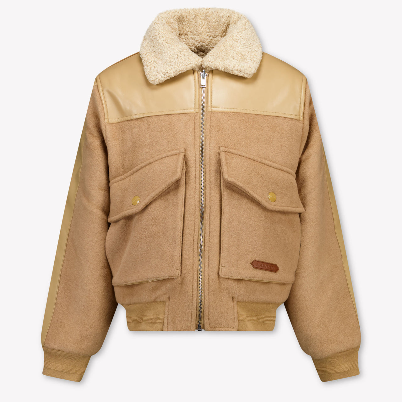 Lanvin Enfants Garçons Manteau d'hiver Beige