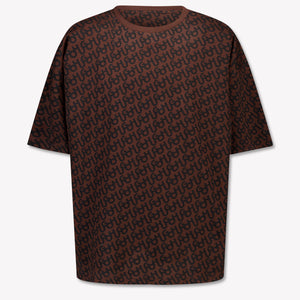 HUGOEnfants Garçons T-shirt en noir Marron