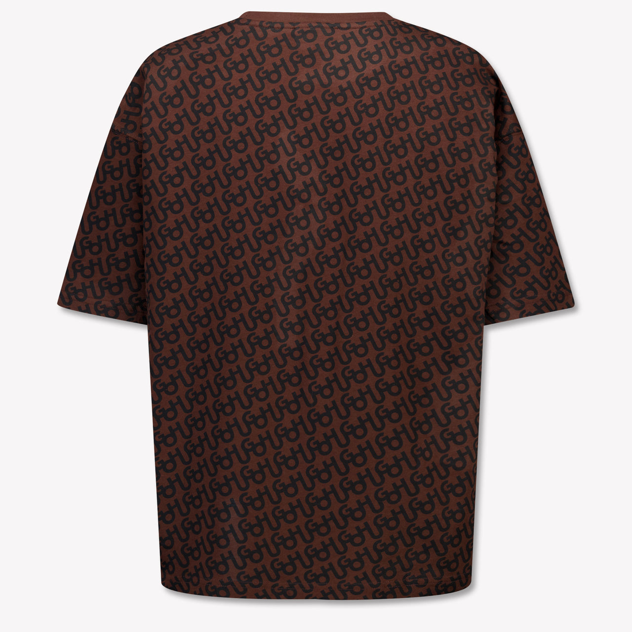 HUGOEnfants Garçons T-shirt en noir Marron