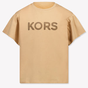 Michael Kors Bambini Ragazze Maglietta dentro Beige