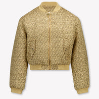 Michael Kors Kinder Mädchen Strickjacke In Gold