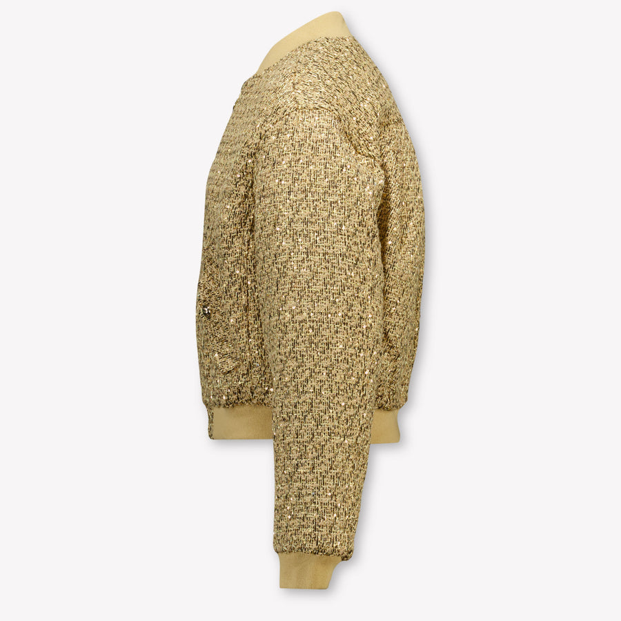 Michael Kors Kinder Mädchen Strickjacke In Gold