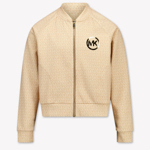 Michael Kors Mädchen Strickjacke in Beige