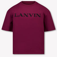 Lanvin Enfants Garçons T-Shirt à Bordeaux
