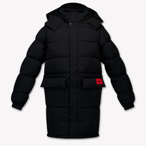 HUGO Niños Chicos Abrigos de invierno en Negro