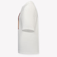 Lanvin Kinder Jongens T-Shirt In Off White
