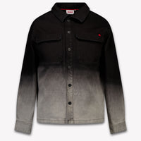 HUGO Niños Chicos Blusa En Negro