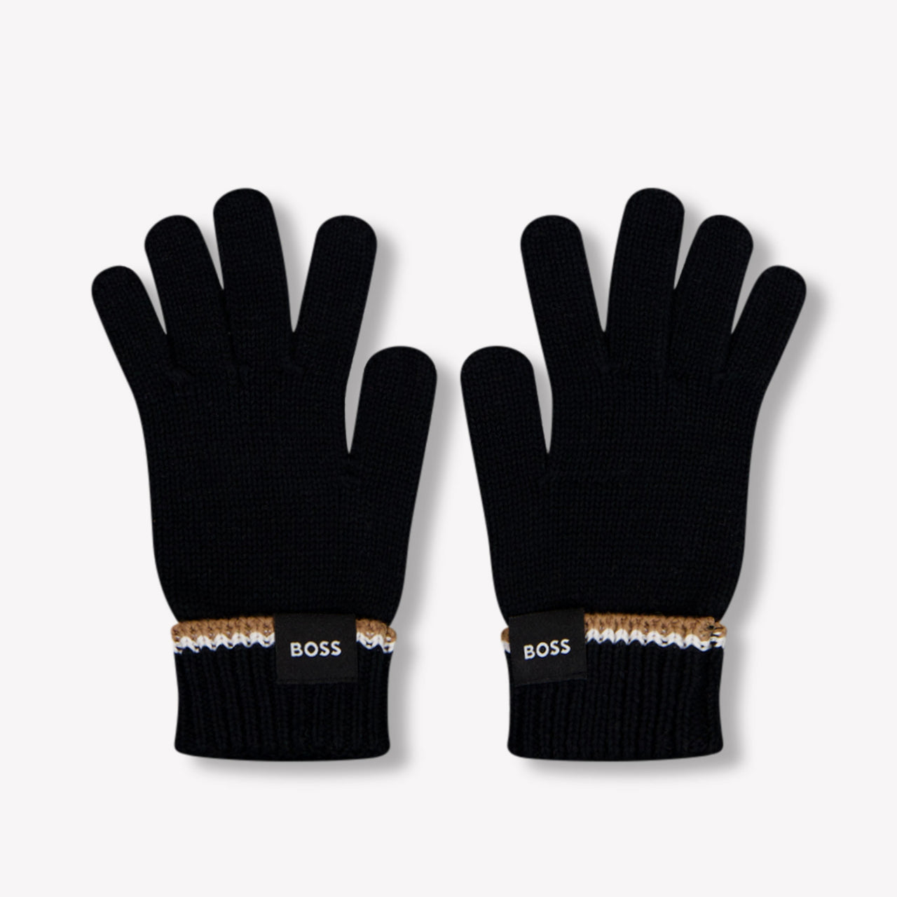 Boss Kids Boys Gloves In Black