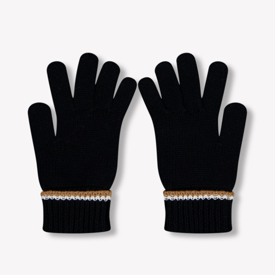 Boss Kids Boys Gloves In Black