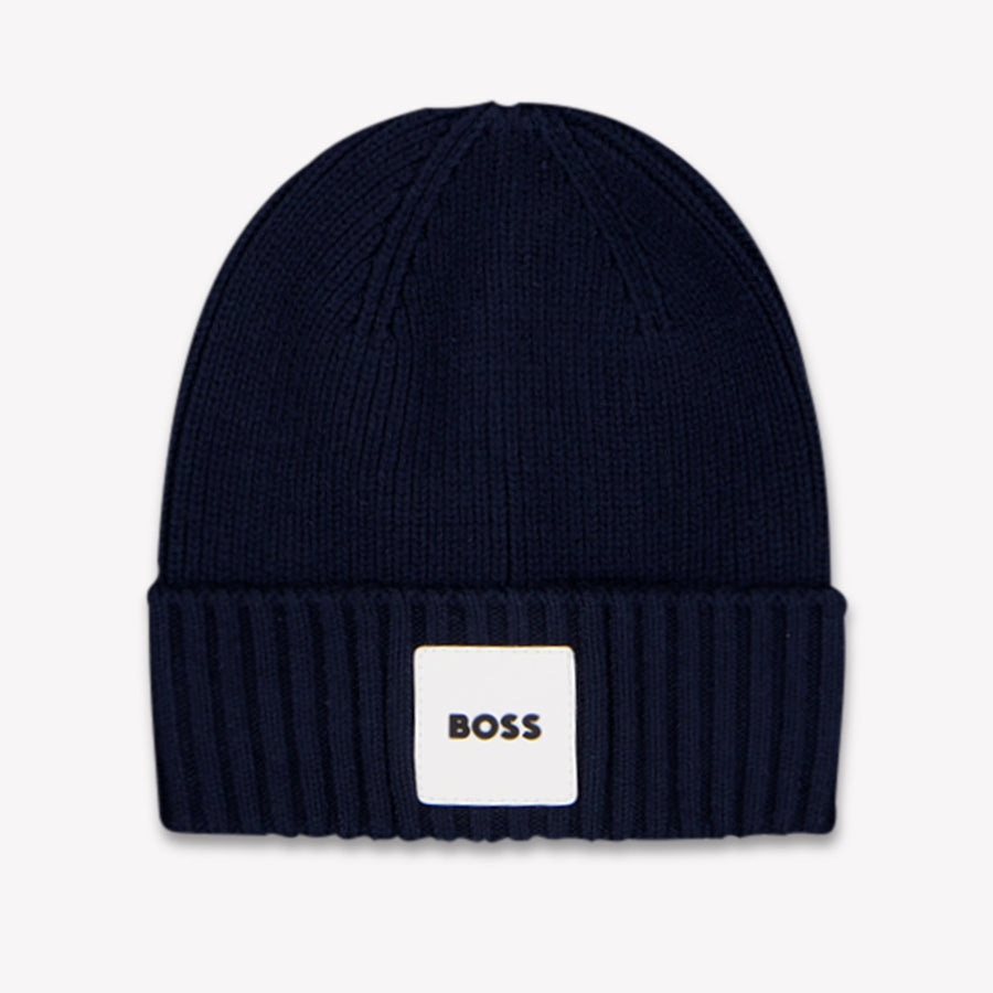 Boss bebe Chicos sombrero en Navy