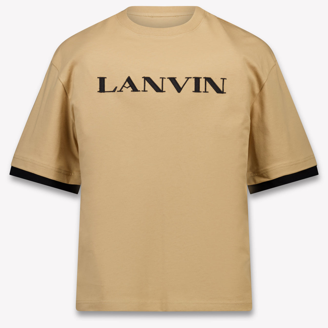 Lanvin Enfants Garçons T-shirt dans Beige