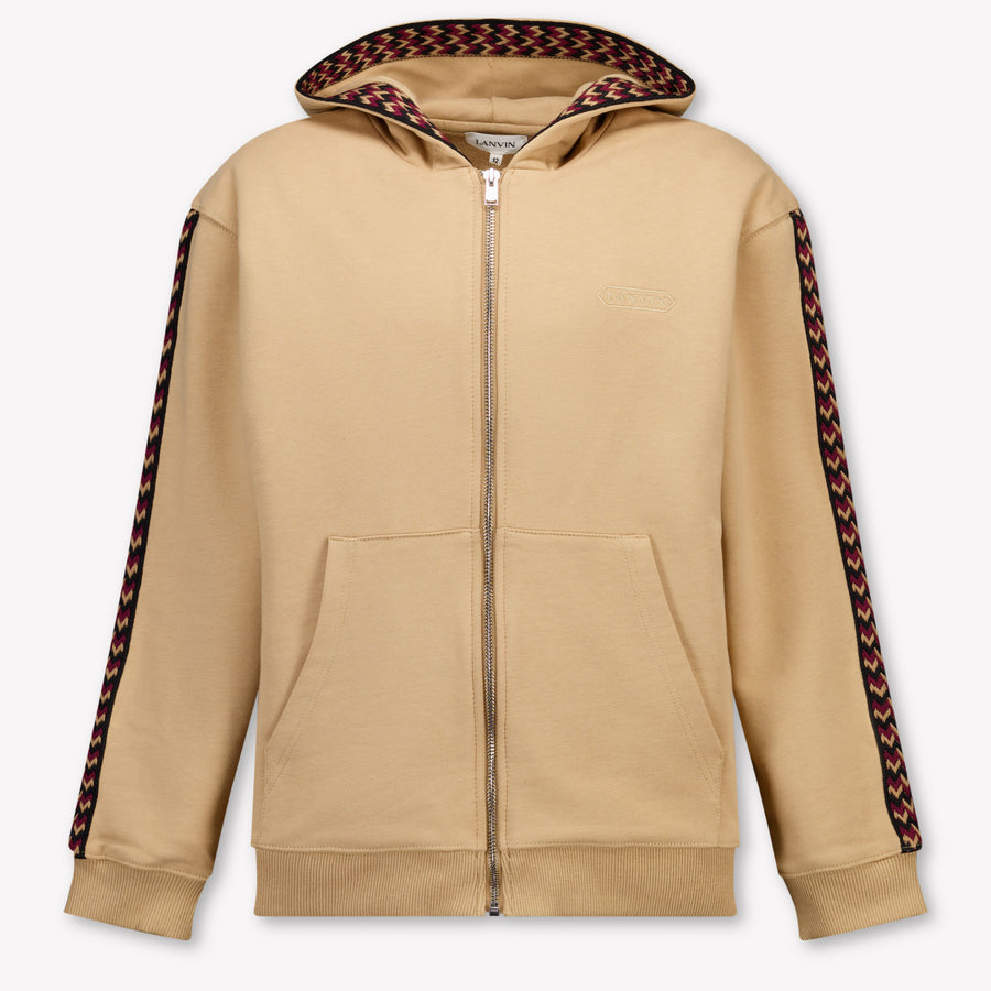 Lanvin Bambini Ragazzi Cardigan dentro Beige