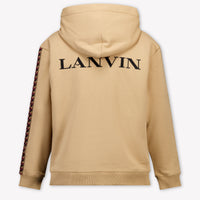 Lanvin Bambini Ragazzi Cardigan dentro Beige