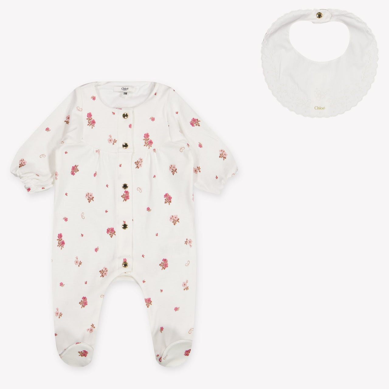 Chloe bebe Chicas Mono corto en Blanco
