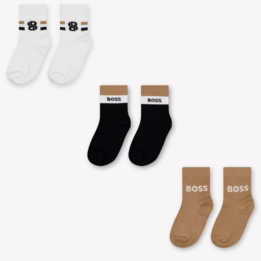 Boss Baby Jungen Socken rein Schwarz