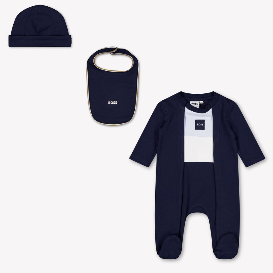 Boss Baby Jungen Strampler in Marineblau