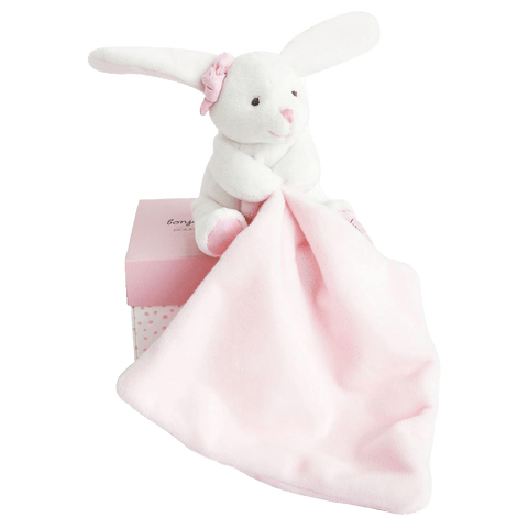 Doudou et compagnie bébé lapin + Doudou Rose Léger
