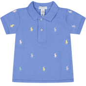 Ralph Lauren baby drenge polo lyseblå