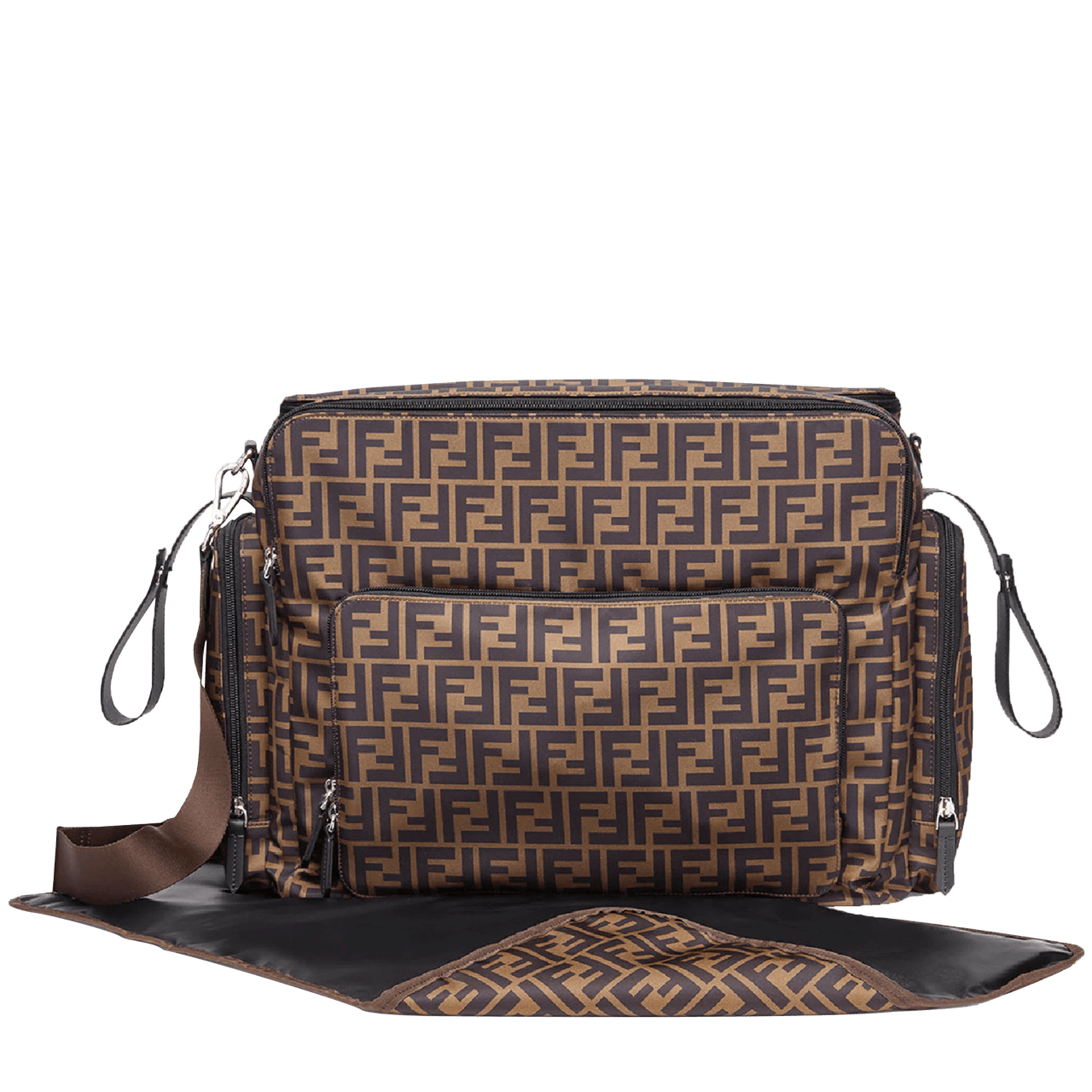 Fendi Bébé Unisexe Sac à couches Marron