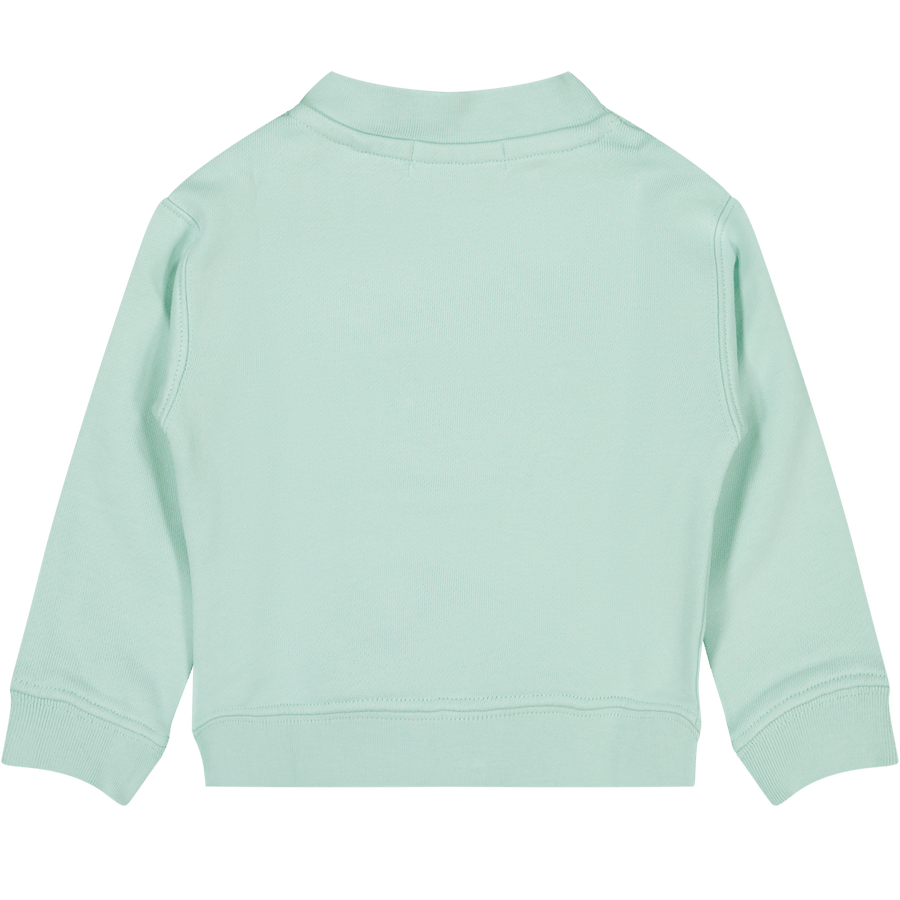 Palm Angels Baby Meisjes Trui Mint 2a