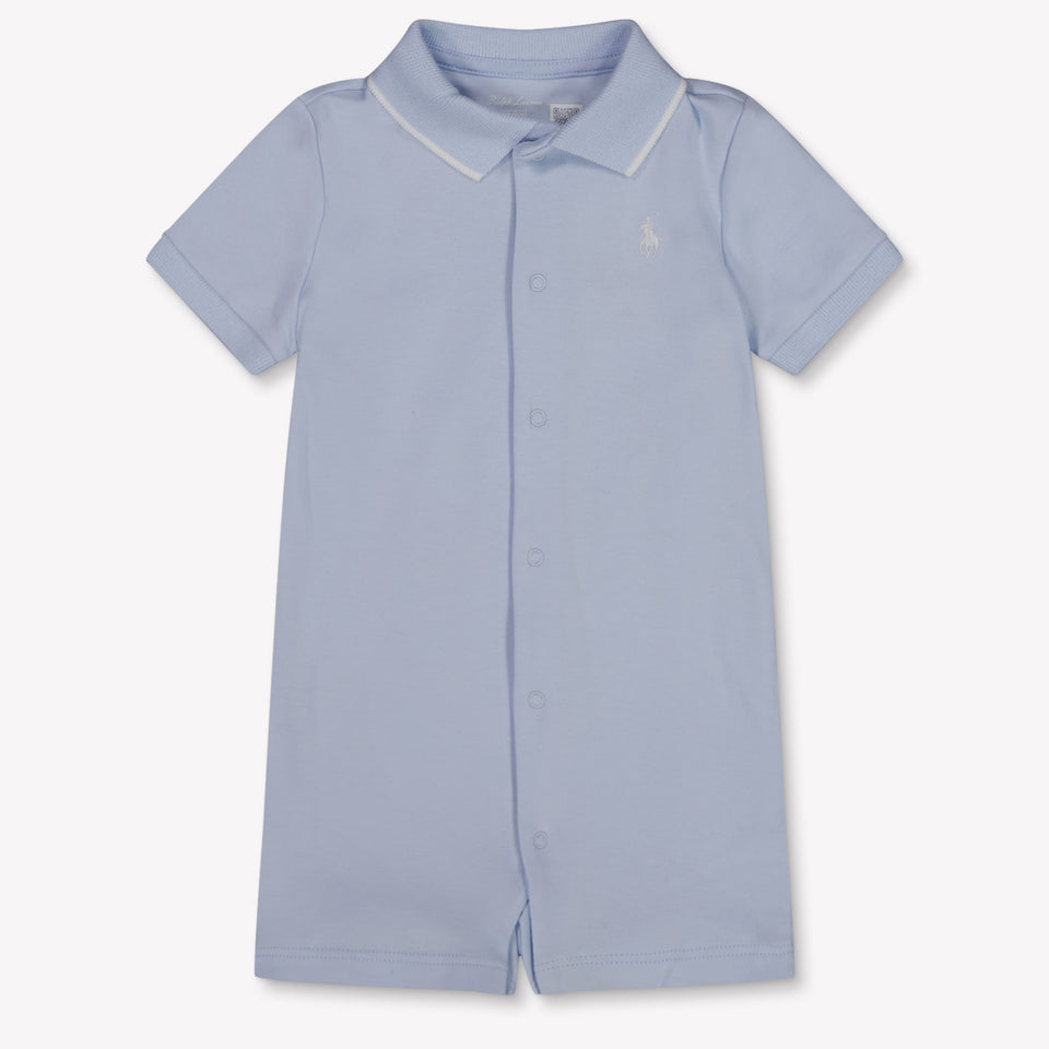 Ralph Lauren Bébé Garçons Combishort dans Bleu Clair