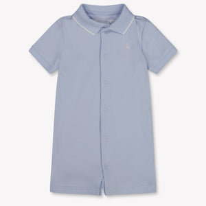 Ralph Lauren Baby Jungen Spielanzug In Hellblau