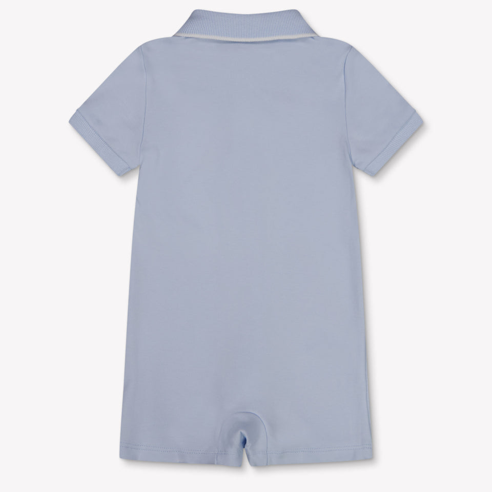 Ralph Lauren Bébé Garçons Combishort dans Bleu Clair