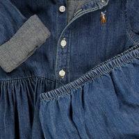 Ralph Lauren bebe Chicas Vístete Azul