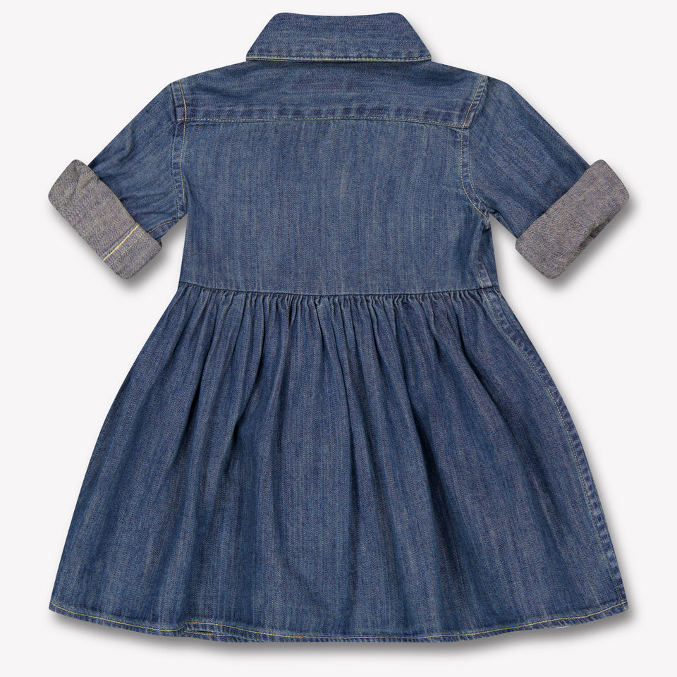 Ralph Lauren Baby Meisjes Jurk In Blauw