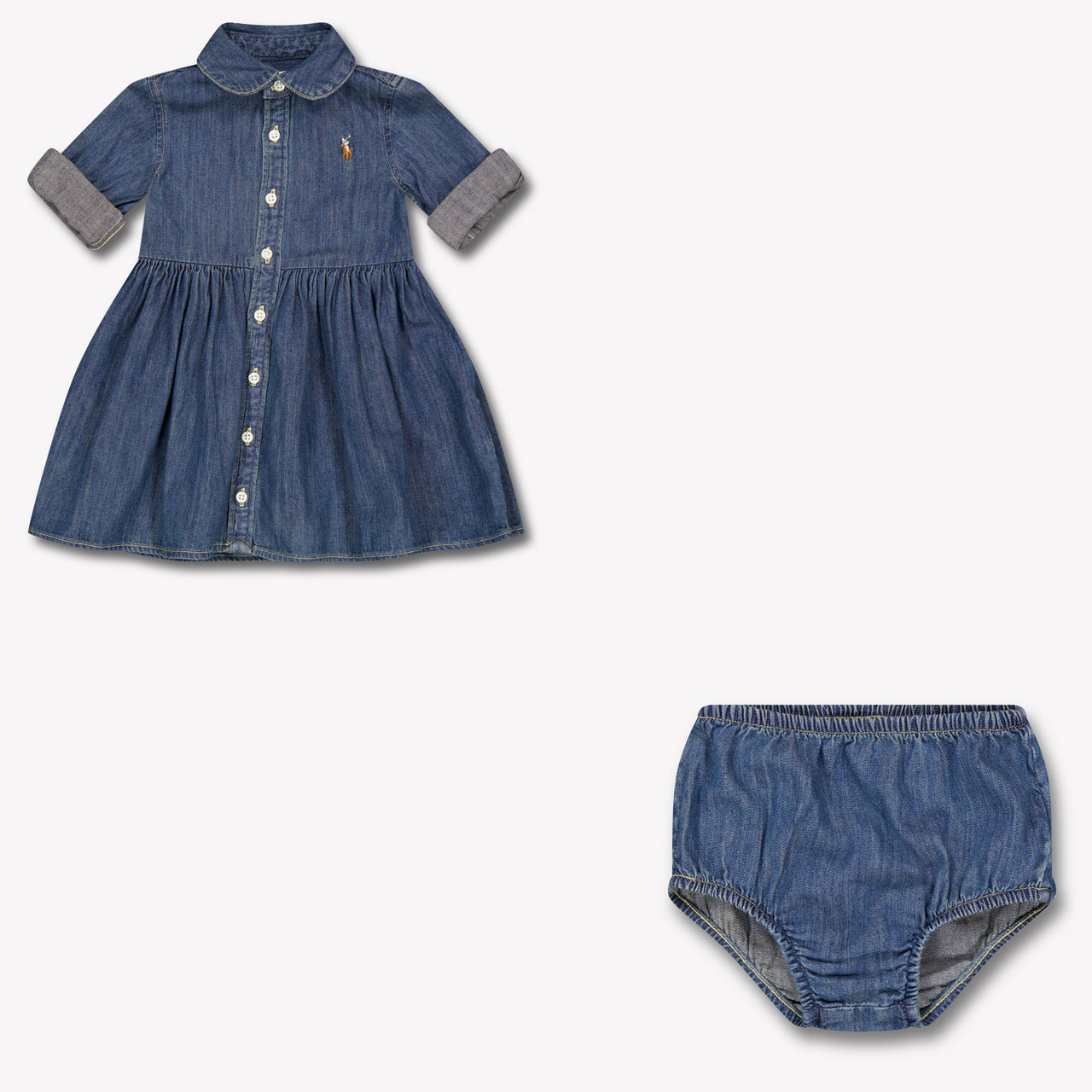 Ralph Lauren bebe Chicas Vístete Azul