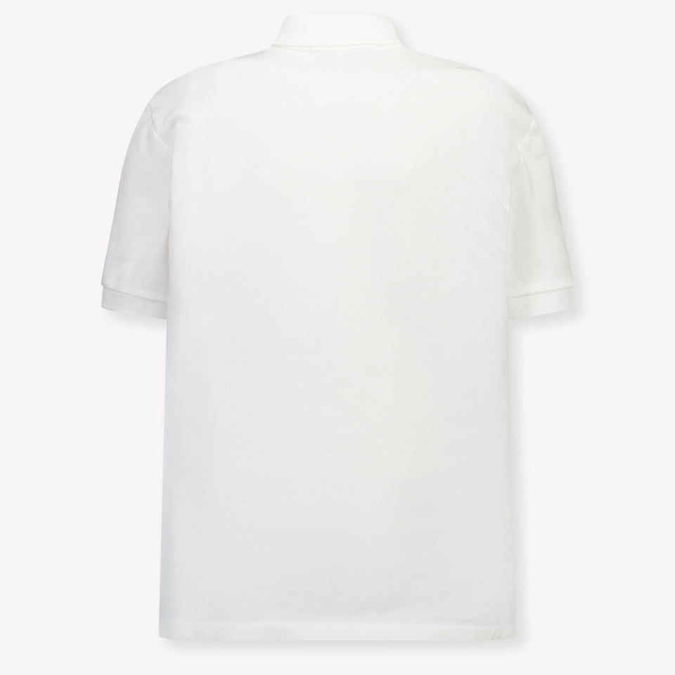 Ralph Lauren niños Chicos polo en Blanco