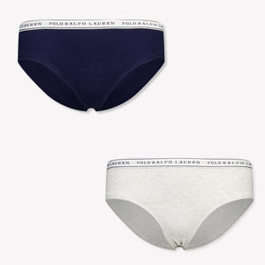 Ralph Lauren niños Chicas ropa interior en Navy