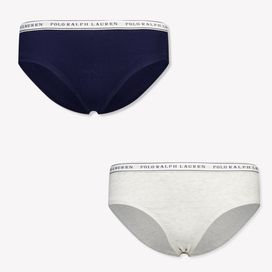 Ralph Lauren niños Chicas ropa interior en Navy