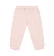 Balmain bambine pantaloni rosa chiaro