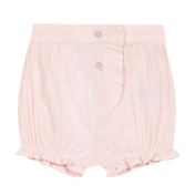 Tartine et Chocolat bambine pantaloncini rosa chiaro