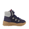 Armani Kinder Garçons Baskets Navy