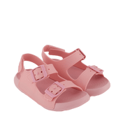 Sandály igor dětské dívky světle růžové