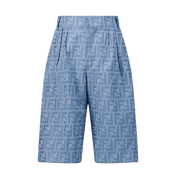 Fendi Children's Boys Shorts Light Blue