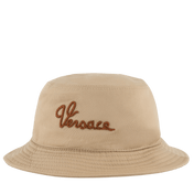 Versace baby unisex cappello sabbia