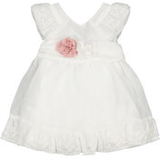 Mayoral Baby Girls Dress White