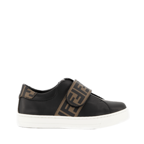 Fendi Kinder Unisex -Schuhe Schwarz