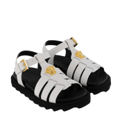 Versace barnflickor sandaler vita
