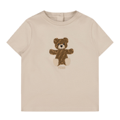 T-shirt Fendi Baby Unisex Beige
