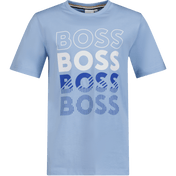 Boss Children's Boys T-shirt ljusblå