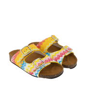 Missoni para niñas infantiles zapatillas amarillo