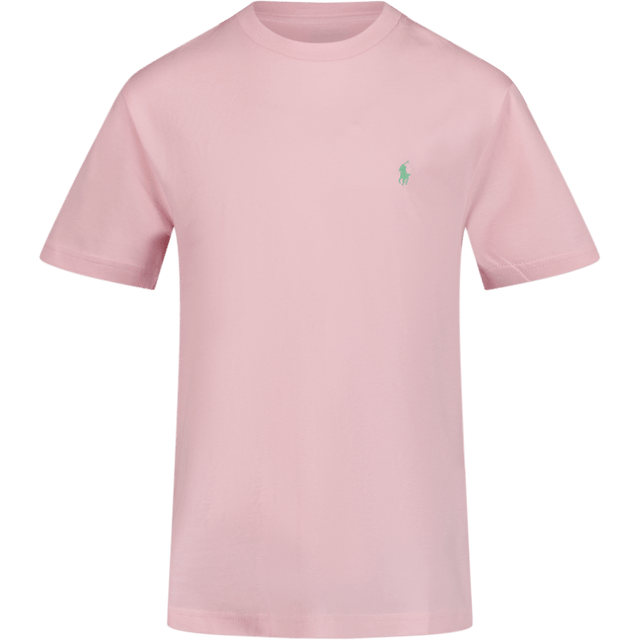 Ralph Lauren Kinder Jongens T-Shirt Licht Roze 2Y