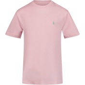 Ralph Lauren Enfant Garçons T-shirt Rose Léger